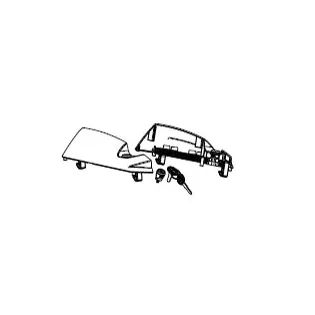 Cerradura para moto SHAD SH23 D1B23MAR