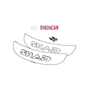 Catadrioptico blanco moto SHAD SH26 2011 D1B261CAR
