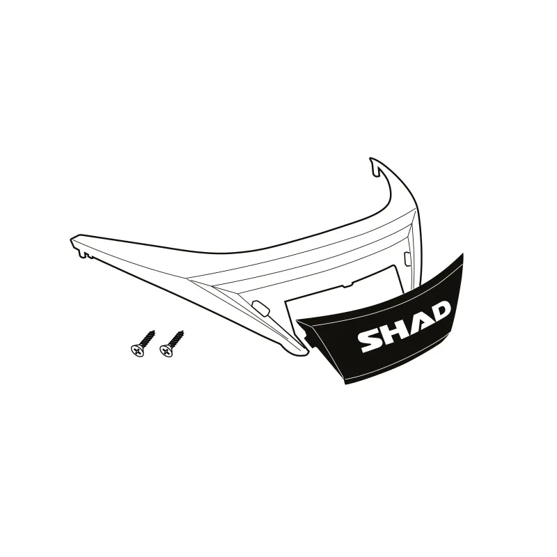 Recambio catadioptico SHAD para maleta moto SH34 D1B342CAR