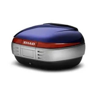 Tapa SHAD para maleta moto SH50 color azul D1B50E01