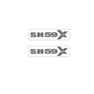 Adhesivos pegatinas SHAD top case maleta moto SH59X D1B59ETR