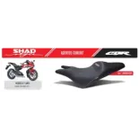 Asiento confort SHAD para moto Honda CBR 600F 2011 2012 SHH0B6201