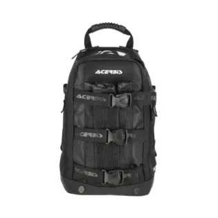 Mochila moto Acerbis Shadow Logo 38L negra 0026012.090 enduro off-road