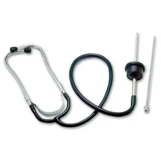 Estetoscopio mecánico moto ToolHub 6324 con sonda metálica para diagnóstico de ruidos
