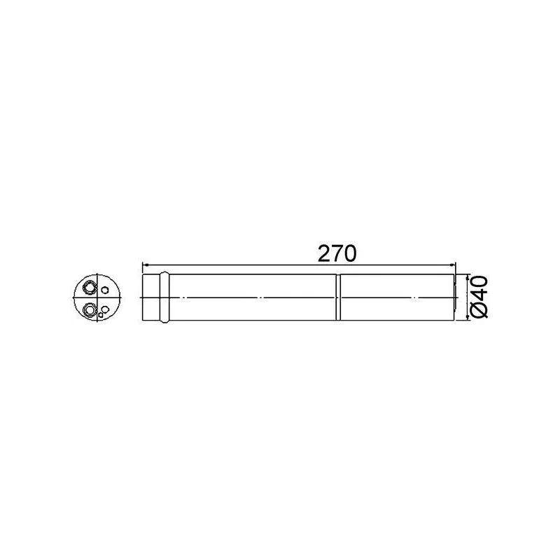 MAHLE AD 96 000S Filtro deshidratante, aire acondicionado