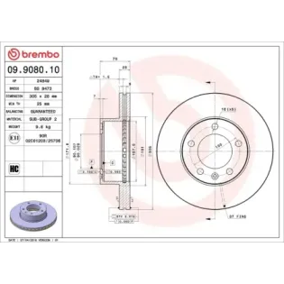 AP 24849 Disco de freno