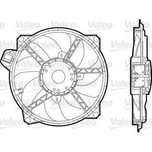 VALEO 696376 Ventilador, refrigeración del motor