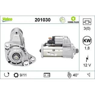 VALEO 201030 Motor de arranque