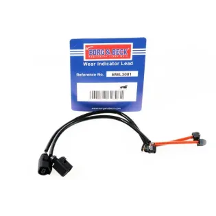 BORG & BECK BWL3081 Contacto de aviso, desgaste de los frenos