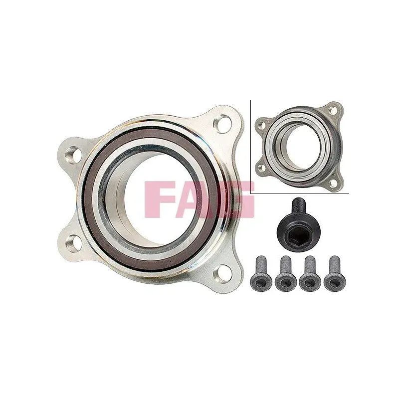 Schaeffler FAG 713 6123 30 Juego de cojinete de rueda