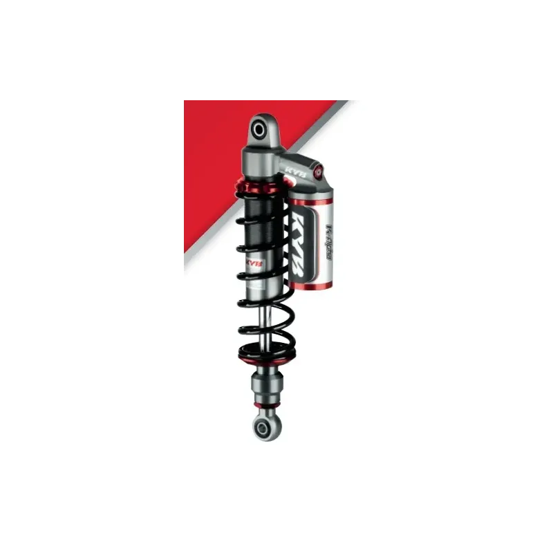 Amortiguadores traseros KYB RG2-1002-2 rojos con depósito Honda PCX 125 2021-2025 (2 uds)