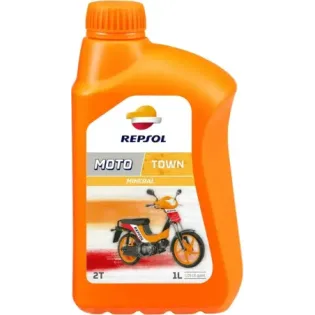 Aceite mezcla 2T Repsol Moto Town 2T RP151X51 1L API TC JASO FB para scooter moto