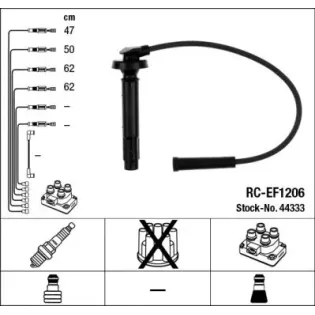 NGK 44333 Juego de cables de encendido