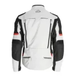 Chaqueta touring Acerbis CE X-Rover gris/rojo  (clase AA, 3 capas)