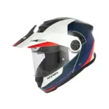 Casco modular Acerbis Rider Graphic 0026577.034 blanco/azul/rojo ECE 22.06 P/J