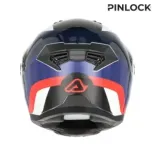 Casco modular Acerbis Rider Graphic 0026577.034 blanco/azul/rojo ECE 22.06 P/J