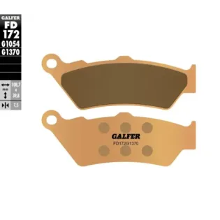 Pastillas de freno moto Galfer Sinter Street FD172