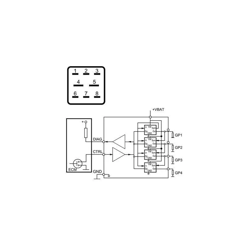 MAHLE MHG 13 Unidad de control, tiempo de incandescencia