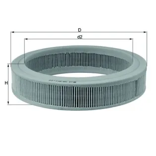 MAHLE LX 108 Filtro de aire