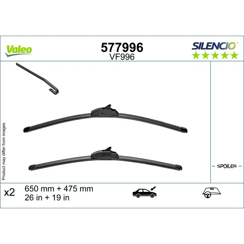 VALEO 577996 Limpiaparabrisas