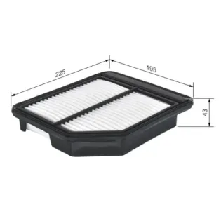 BOSCH F 026 400 472 Filtro de aire