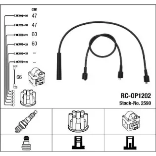 NGK 2590 Juego de cables de encendido