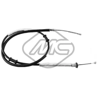 Metalcaucho 81402 Cable de accionamiento, freno de estacionamiento