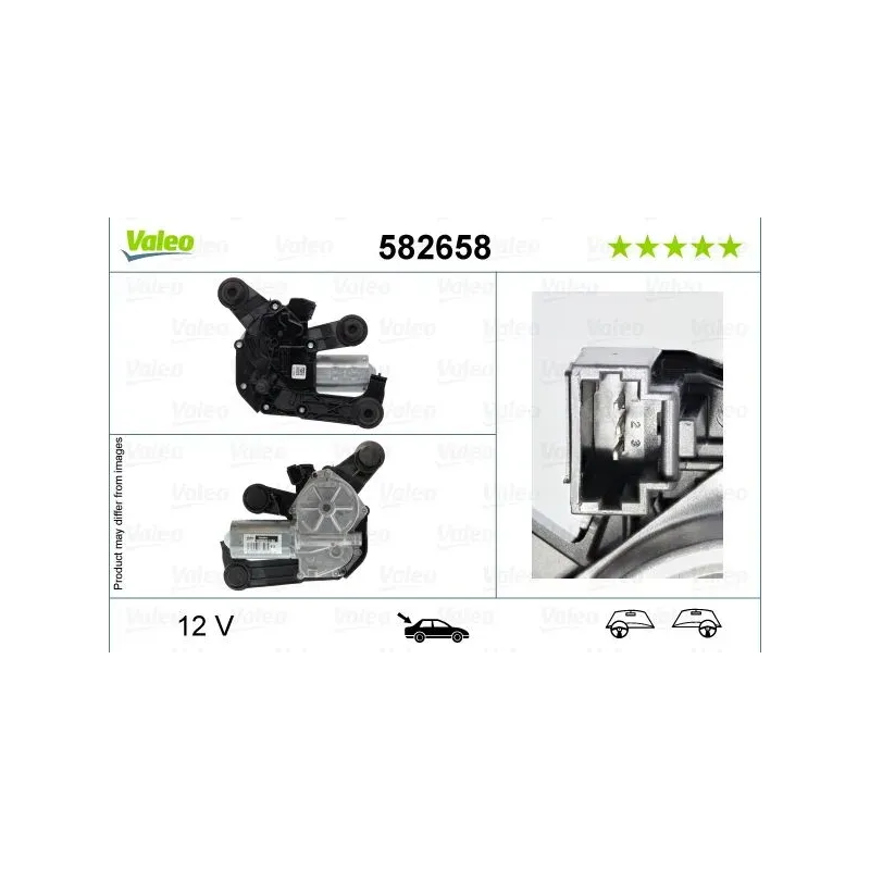 VALEO 582658 Motor del limpiaparabrisas