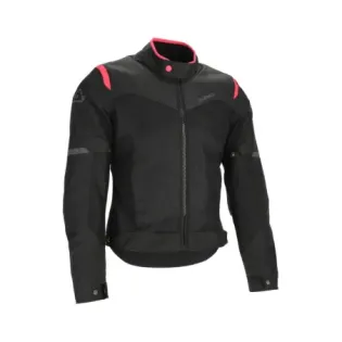 Chaqueta Acerbis CE Ramsey Vented 2.0 Lady negra y rosa 0026150.723
