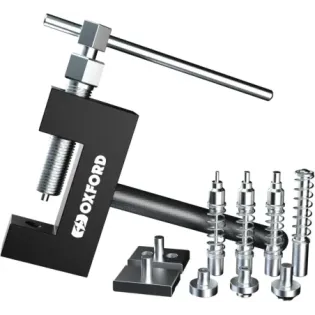 Cortador y remachador de cadena moto Oxford Chain Tool Pro OX177 para cadenas 420-630