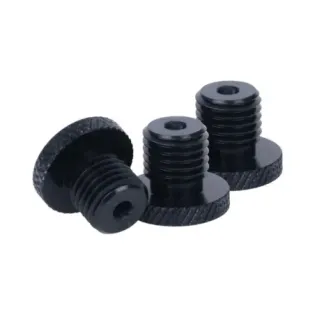 Tapones para espejo Oxford M8 – 2 roscas derechas + 1 izquierda, aluminio CNC