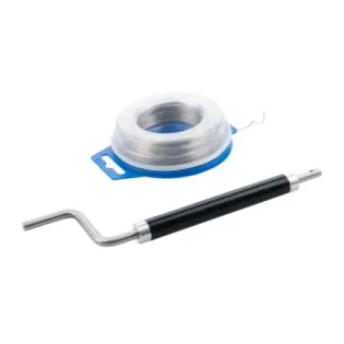 Trenzador de alambre de  seguridad Oxford Lock Wire – acero inoxidable 30 m con aplicador