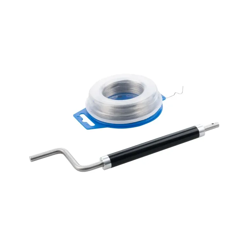 Trenzador de alambre de  seguridad Oxford Lock Wire – acero inoxidable 30 m con aplicador