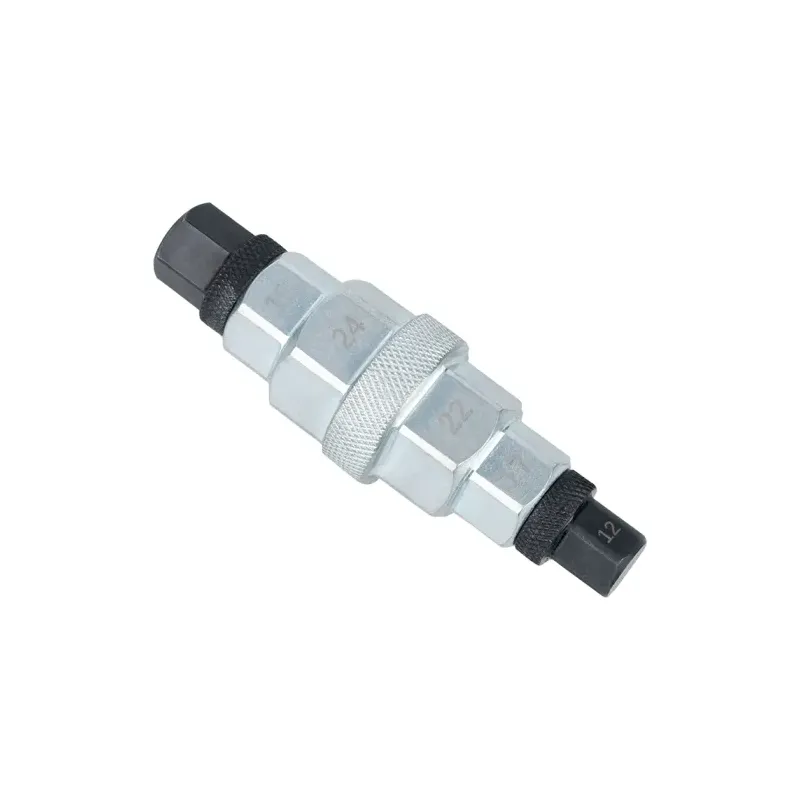 Llave multifunción rueda delantera Oxford Spindle Key 6-in-1 – Acero CNC C45