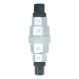 Llave multifunción rueda delantera Oxford Spindle Key 6-in-1 – Acero CNC C45