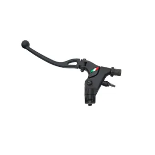 Maneta de embrague abatible con soporte Domino Tommaselli 4218.04.04-00 F.26 izquierda mot