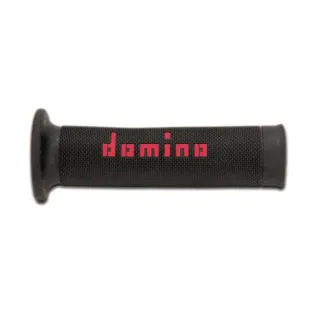 Puños de Domino A010 Racing negro-rojo A01041C4240B7-0