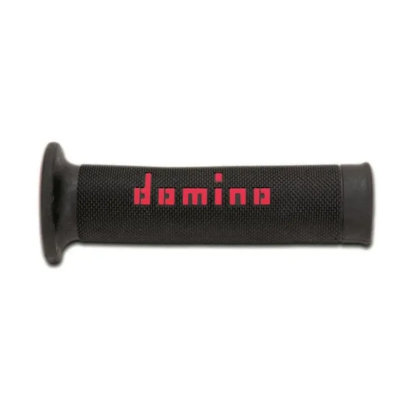 Puños de Domino A010 Racing negro-rojo A01041C4240B7-0