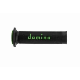 Puños de Domino A010 Racing negro-verde A01041C4440B7-0