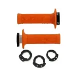 Puños Domino D-Lock naranjas con anillos Push-Pull - D10046C4500A9-0