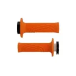 Puños Domino D-Lock naranjas con anillos Push-Pull - D10046C4500A9-0