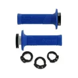 Puños Domino D-Lock azul con anillos Push-Pull - D10046C4800A9-0