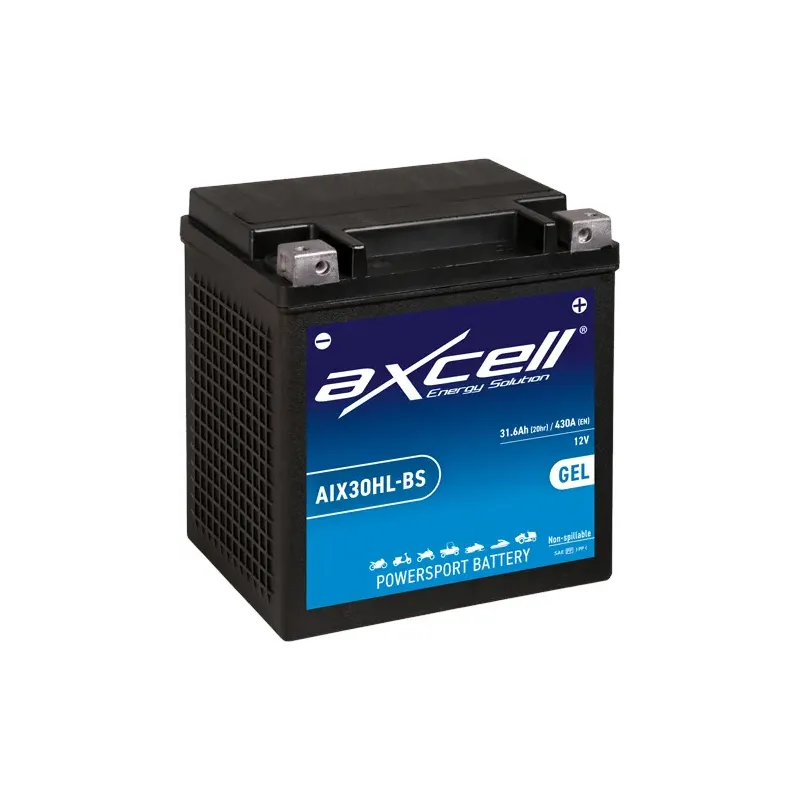 Batería moto Axcell GEL AIX30HL-BS