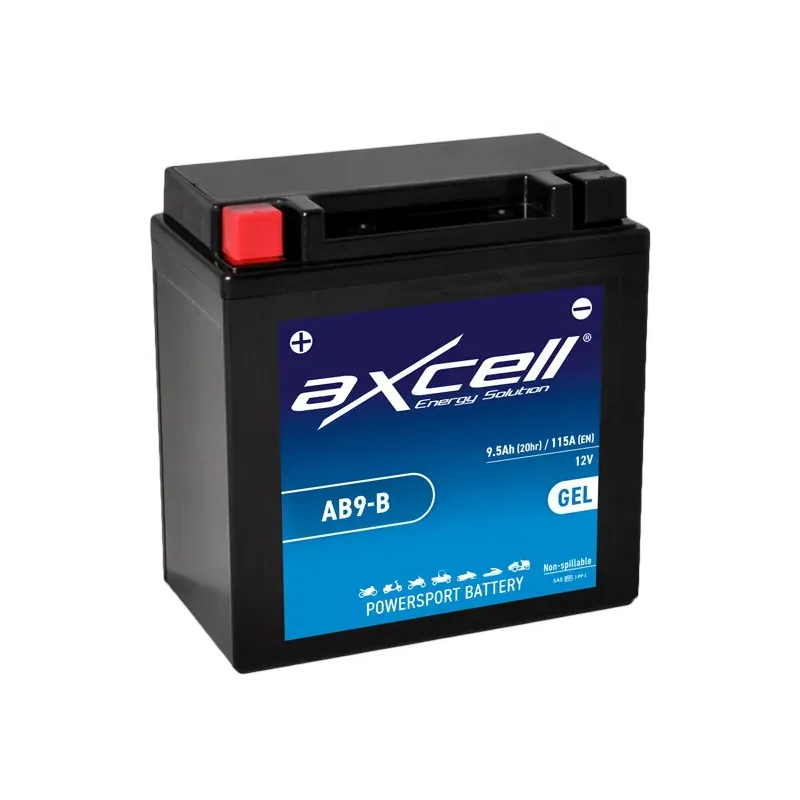Batería moto Axcell GEL AB9-B