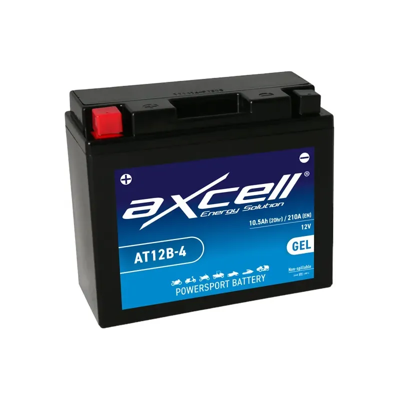 Batería moto Axcell GEL AT12B-4
