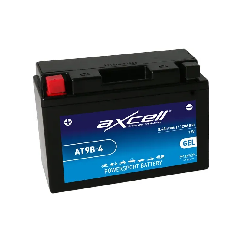 Batería moto Axcell GEL AT9B-4
