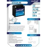 Batería moto Axcell GEL ATX14HL-BS