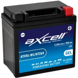 Batería moto Axcell GEL YTX5L-BS YTZ6S