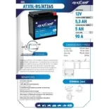 Batería moto Axcell GEL YTX5L-BS YTZ6S