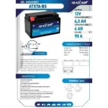 Batería moto Axcell GEL ATX7A-BS